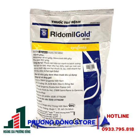 Thuốc trừ bệnh Ridomil Gold 68WG